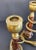 Late 19th Century Whimsy Antique Victorian Era Brass Serpent Sculpture & Rootwood Candlestick Holders - A Pair For Sale - Image 5 of 12