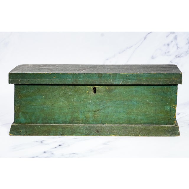 This charming 19th-century antique wooden box is a handsome and practical survivor from the Victorian era, rich with...