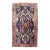 Antique Navy Blue Persian Sarouk Rug - 2'9" x 4'7" For Sale