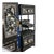1970s Elegant Black Lacquered Bookshelf With Mother of Pearl Inlay For Sale