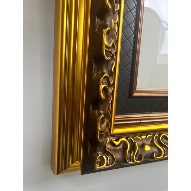 Peter Max Flower Jumper Over Sunrise Etching & Hand-Coloring Signed & Framed 2016 For Sale - Image 9 of 14