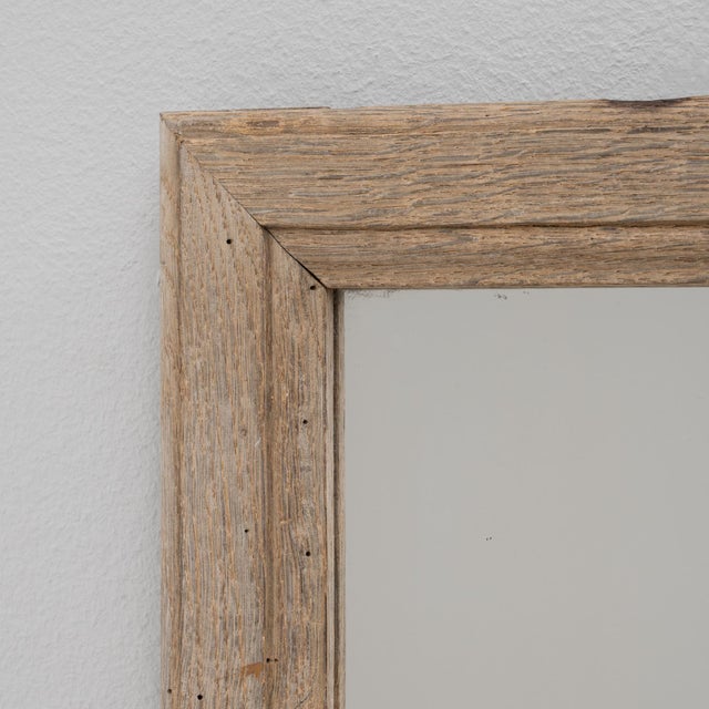1900s French Oak Wall Mirrors - A Pair For Sale In Greensboro - Image 6 of 18