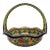 Late 20th Century Boleslawiec Polish Pottery Unikat 4054 Stoneware Basket For Sale