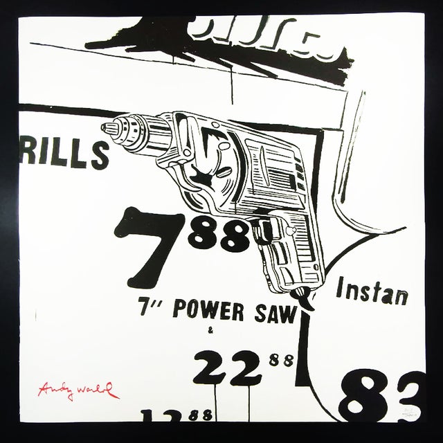 After Andy Warhol, Drills, 1980s, Lithograph For Sale - Image 6 of 6
