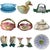 French Majolica Peacock Egg Cup Sarreguemines Circa 1920 For Sale - Image 9 of 9