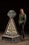 Large freestanding wooden trade sign advertising "CIGARS," constructed in a tapered, pyramidal form with four painted...