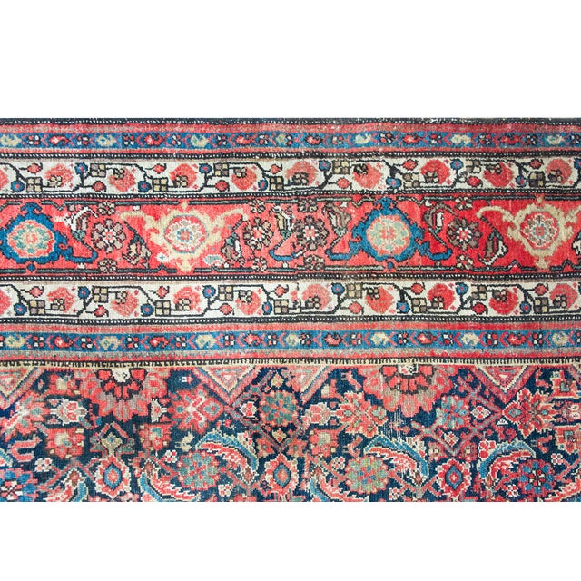 Textile Early 20th Century Persian Malayer Rug For Sale - Image 7 of 15