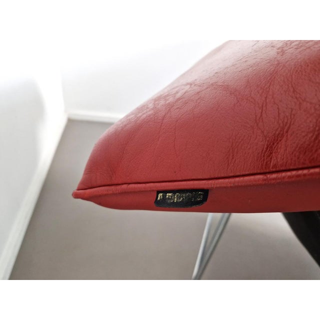 Red Montis Butterfly Chair by Gerard Van Den Berg for Montis, 1980s For Sale - Image 8 of 11
