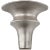 Lakmos Small Sconce in Burnished Silver Leaf Designer: AERIN Height: 10.25" Extension: 7" Backplate: 2.75" x 11.5''...