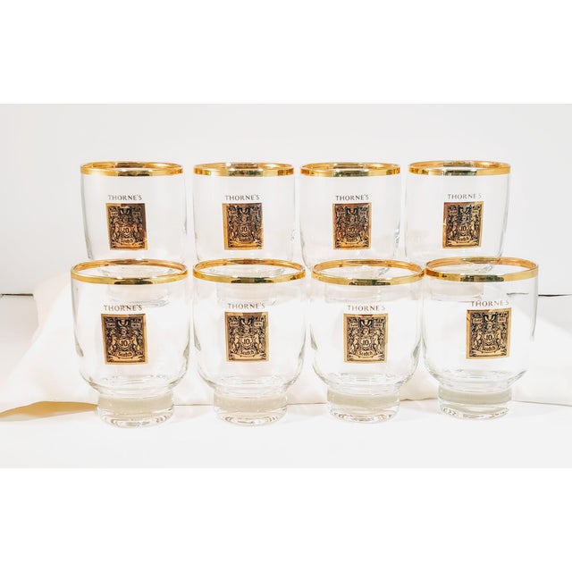 Vintage Thorne Scotch Lowball Glasses Set 8 Chairish