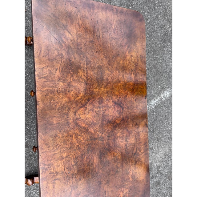 19th Century English Regency Library Table For Sale - Image 17 of 18