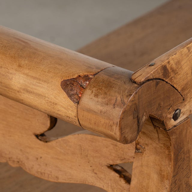 19th Century Swedish Pine Bench With Storage For Sale - Image 15 of 18