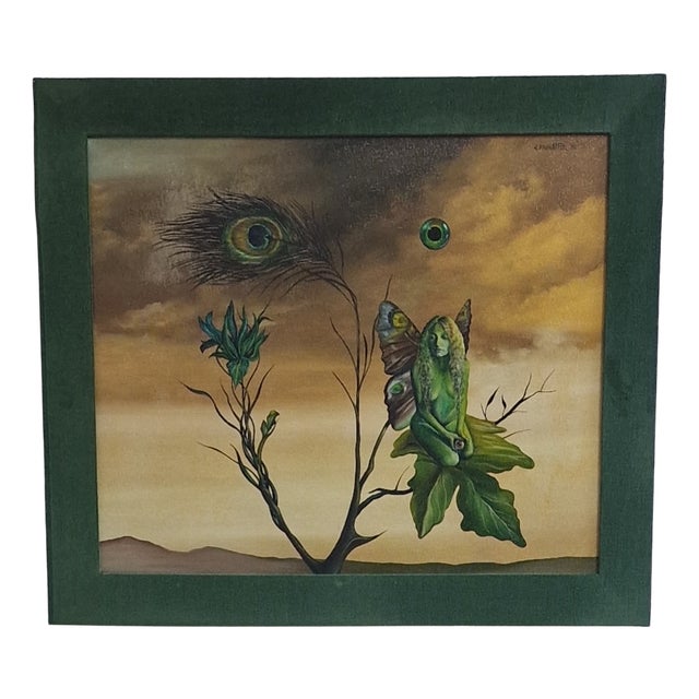 Gordon Faggetter, Surrealist Composition, 1975, Oil on Canvas, Framed For Sale