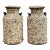 Large Antique Shell Encrusted Milk Jugs, a Pair For Sale
