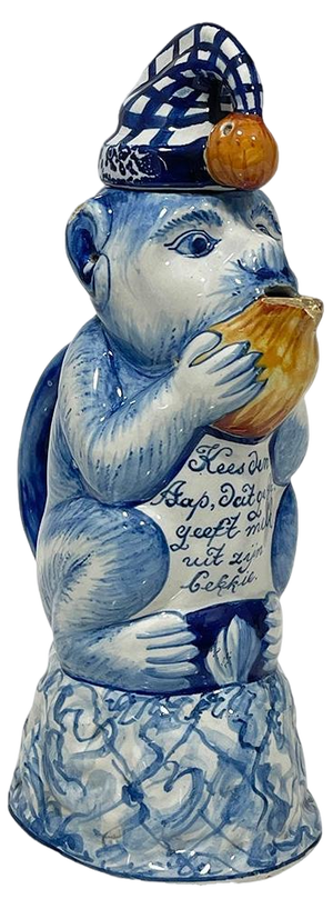 Dutch Milk Jug by Tichelaar Makkum, 1890s