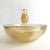 This vintage Mid Century Modernist Archimede Seguso Italian Murano art glass Aventurine gold leaf bird decorative bowl is...