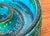 Mid-Century Modern Rimini Blu Pottery Candleholder by Aldo Londi for Bitossi, Italy, 1960s For Sale - Image 9 of 18