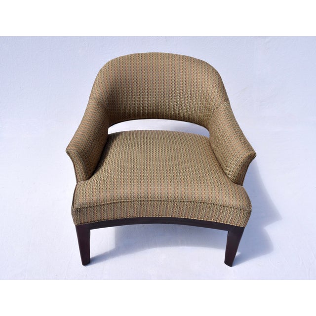 Thomas O'Brien Continental Club Chair in the Manner of Erwin Lambeth For Sale In Philadelphia - Image 6 of 15