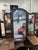 A charming twin-pedestal American Colonial Revival vanity set from the 1920s, manufactured by National Furniture Company...