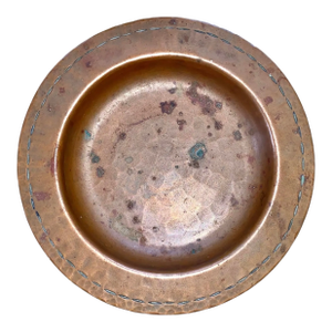 Antique Arts & Crafts Roycroft Hand Hammered Copper Ashtray / Catchall
