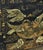Traditional Regency Painted and Gilt Tôle Fire Screen W/ Doves and Classical Brazier, 19th C For Sale - Image 3 of 10