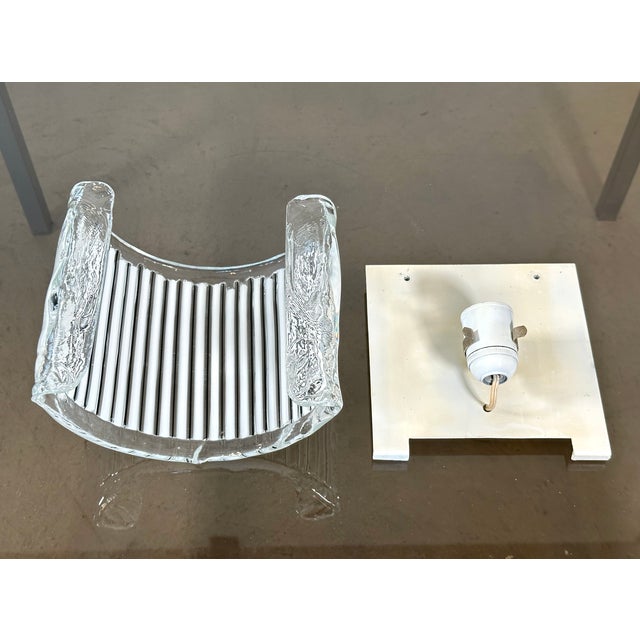 Glass Wall Lamps by Fratelli Toso, 1970s, Set of 3 For Sale - Image 14 of 15