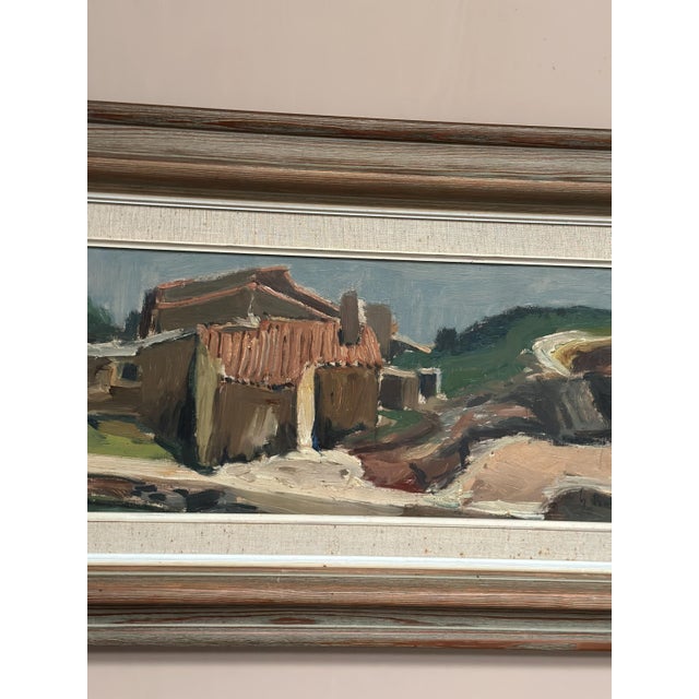 Gideon Isaksson, Portuguese River, 1960s, Oil on Canvas For Sale - Image 13 of 18