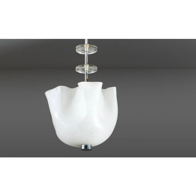 Vintage Pendant Lamp from Seguso Vetri Darte, 1940s For Sale - Image 6 of 7