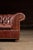 Late 20th Century Tufted Leather Chesterfield Sofa in Burgundy For Sale - Image 9 of 15
