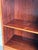 Brown Rosewood Bookcase With Drop Down Door Denmark 1960s For Sale - Image 8 of 10