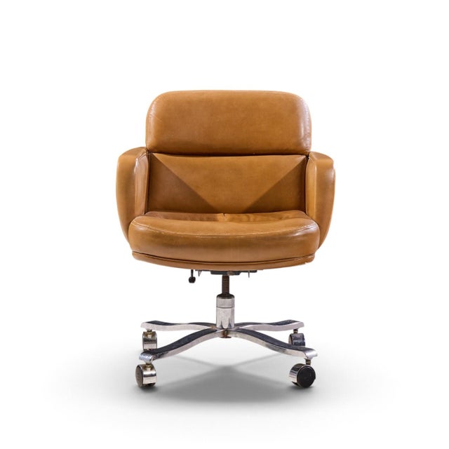 Mid 20th Century Nicos Zographos Mid Century Desk Chairs - Set of 4 For Sale - Image 5 of 12