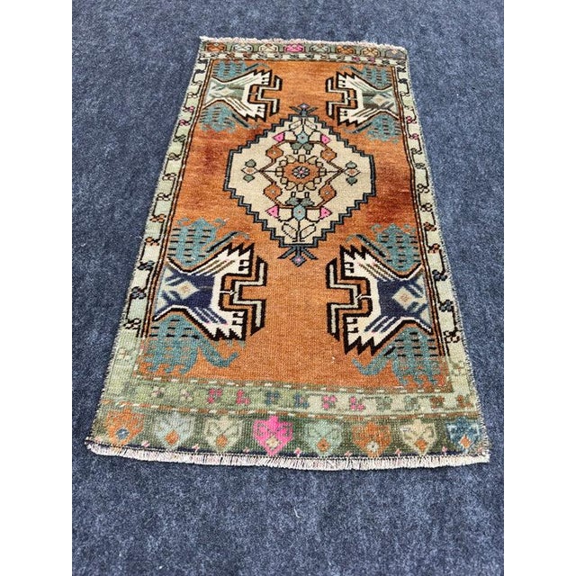 Turkish Yastik Rug 1'5" x 2'9" #24350 Explore a curated collection of hallway runners, wool rugs, and handmade...