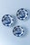 Dutch Delft Blue & White Floral Plates, 1700s, Set of 3 For Sale - Image 14 of 14