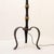 Tripod Floor Lamp in Wrought Iron and Brass with Bamboo-Style Stem For Sale - Image 5 of 16