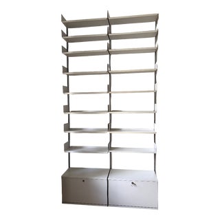 Bookshelf with 16 Shelves by Dieter Rams for Vitsoe, Germany, 1960s For Sale
