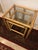 Vintage MCM Boho Rattan Bamboo Glass Wicker Nesting Tables For Sale - Image 4 of 4