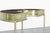 Vintage Brass “Demi Lune” Desk by Mastercraft For Sale In Los Angeles - Image 6 of 14