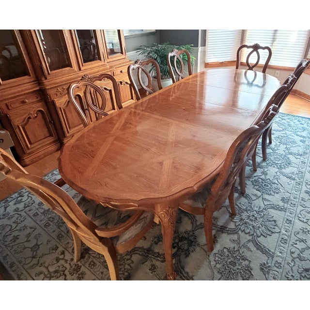 Vintage 1987 Hickory Manufacturing Co. Dining Collection For Sale - Image 11 of 18