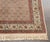 Perisan Herati Wool Rug, with repeating central floral design surrounded by floral border on beige ground. 9' 5" L x 8'...
