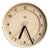 Quartz Wall Clock Type Abk 31 No. 4781 in Plastic by Dietrich Lubs for Braun Ag, Germany, 1980s For Sale
