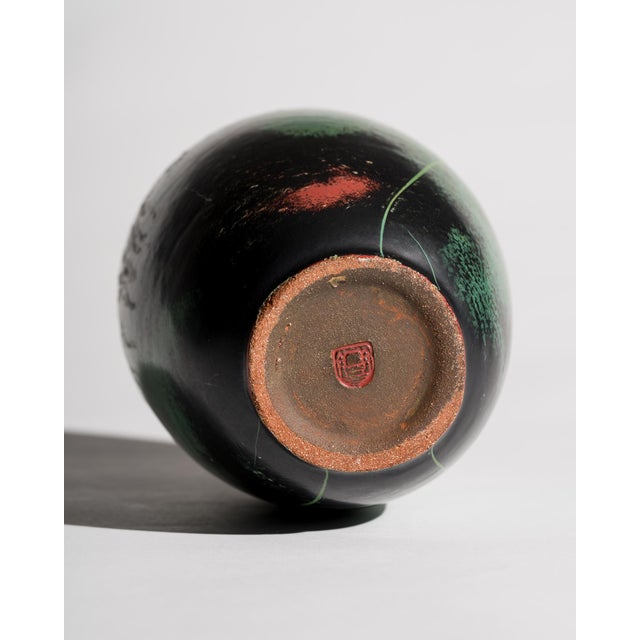 Art Deco Bauhaus Copper Glazed Studio Ceramic Vases by Paul Dresler Grootenburg, Germany, 1940s, Set of 2 For Sale - Image 17 of 18