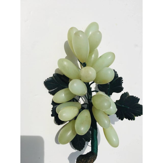 This cluster of quality stone grapes is in great condition The total length is 9 inches 5 inches wide and 3 inches h All...