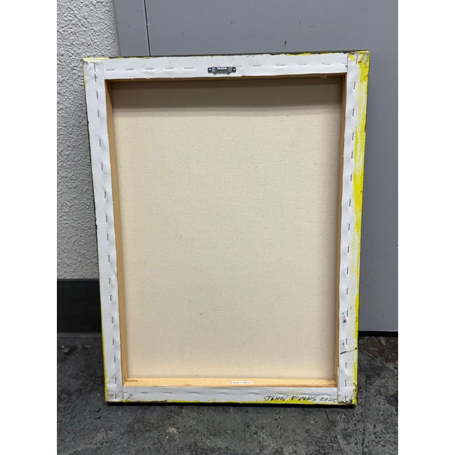 John Fooks Acrylic on Canvas Abstract Painting For Sale - Image 11 of 12