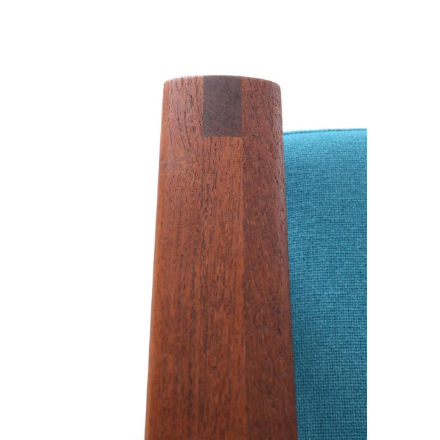 Brown Capella Teak Chair by Illum Wikkelsø for Niels Eilersen, 1960s For Sale - Image 8 of 18