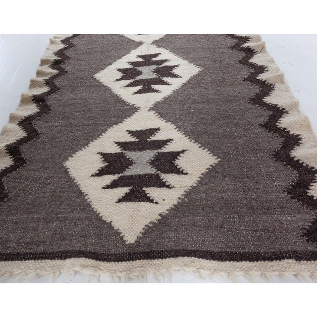 European Folk Stamverband II Goat Hair Rug by Doris Leslie Blau For Sale - Image 4 of 7