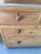 Brown Antique Pine Two Over Two Drawers - Chest of Drawers With Gallery Back From England For Sale - Image 8 of 18
