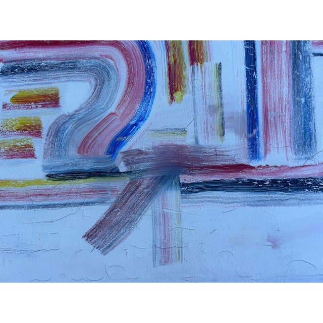 Abstract Composition, 1997, Oil on Canvas For Sale - Image 4 of 18