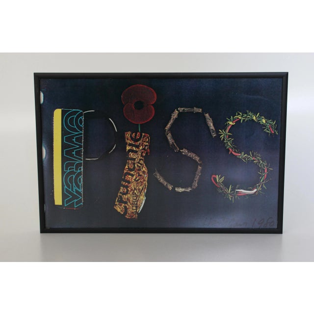 From a series in which the renowned New Zealand artist explored the creative possibilities of color photocopying & using...