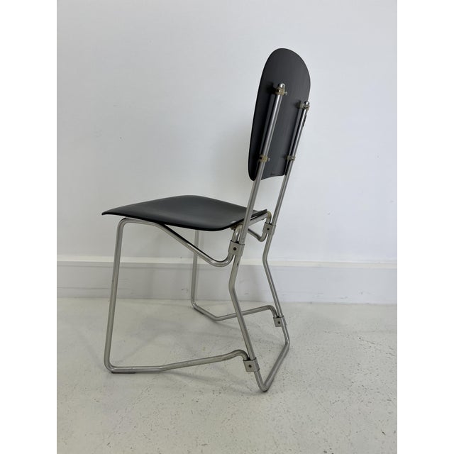 Alu-Flex Dining Chairs by Armin Wirth, 1960s, Set of 4 For Sale - Image 10 of 13