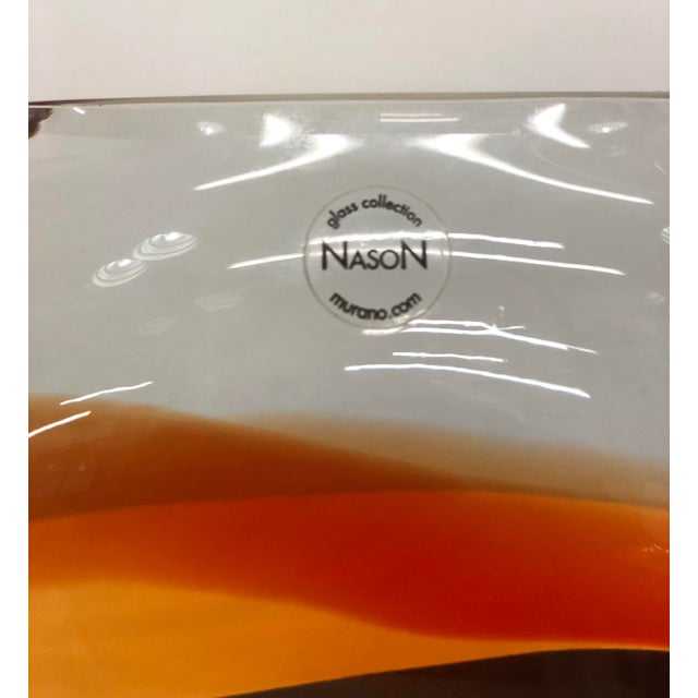 Modern Vintage Murano Glass Vase from NASON, Italy, 1970s For Sale - Image 3 of 6